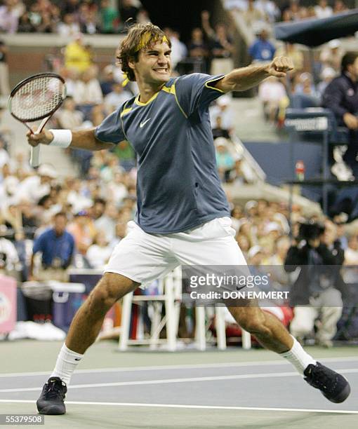 melodi mistænksom forene 800 Roger Federer Us Open 2005 Stock Photos, High-Res Pictures, and Images  - Getty Images