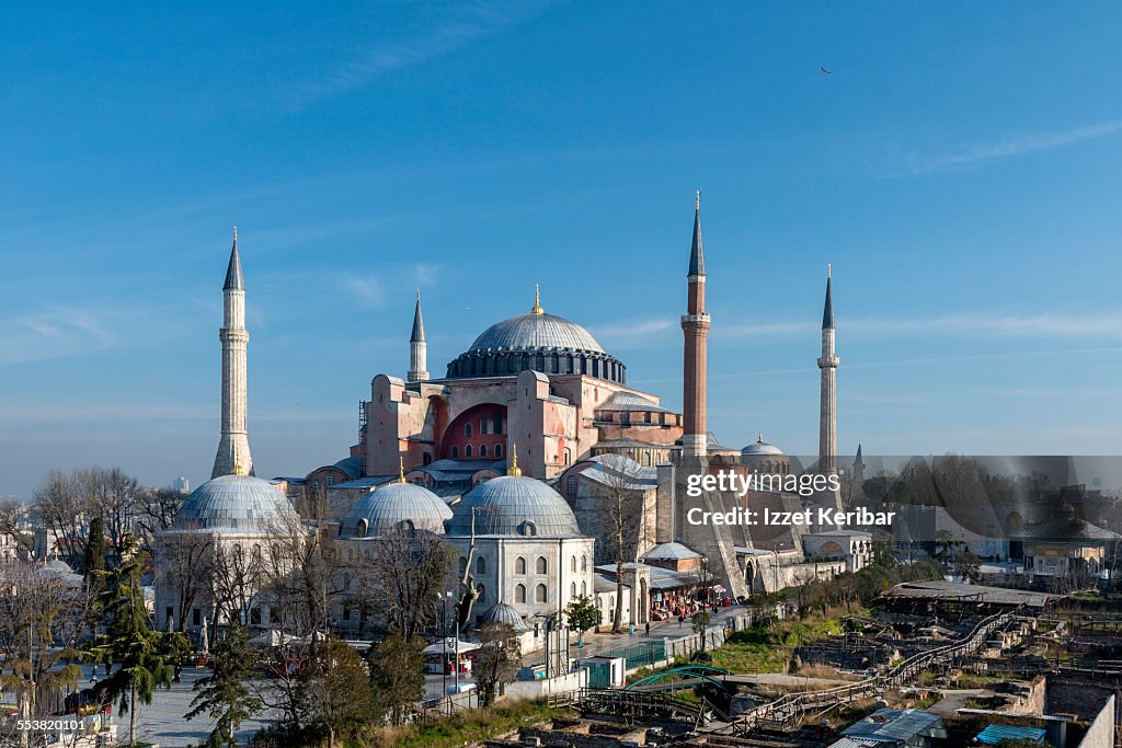 The Hagia Sophia Museum, Istanbul, Turkey