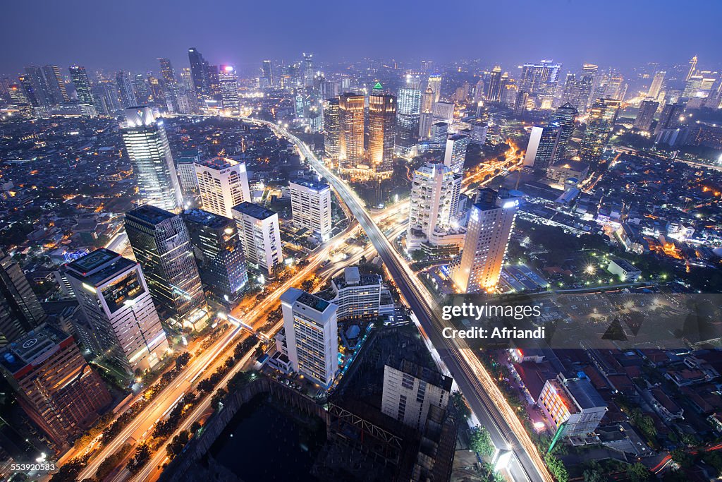 Skyline of Jakarta