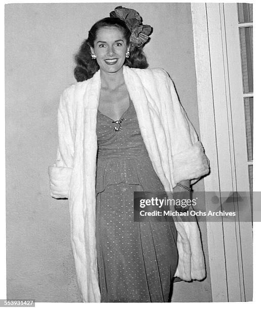 Actress/Model Jinx Falkenburg poses in Los Angeles, California.