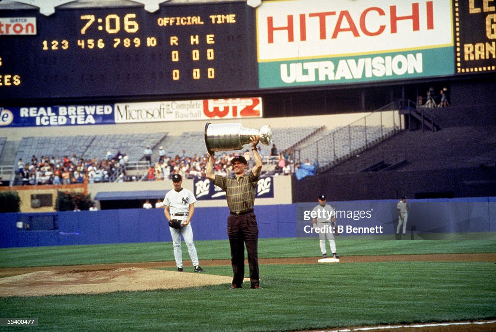 A Ranger At Yankee Stadium