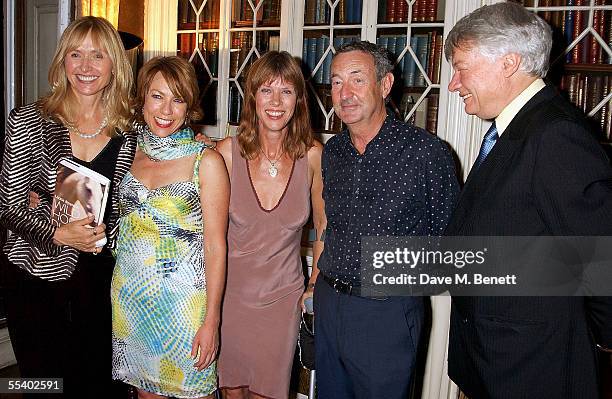 Lizzie Spender, Cathy Letts, Netty Mason, Nick Mason and guest attend the book launch party for Lizzie Spenders, new book "Wild Horse Diaries" at 15...