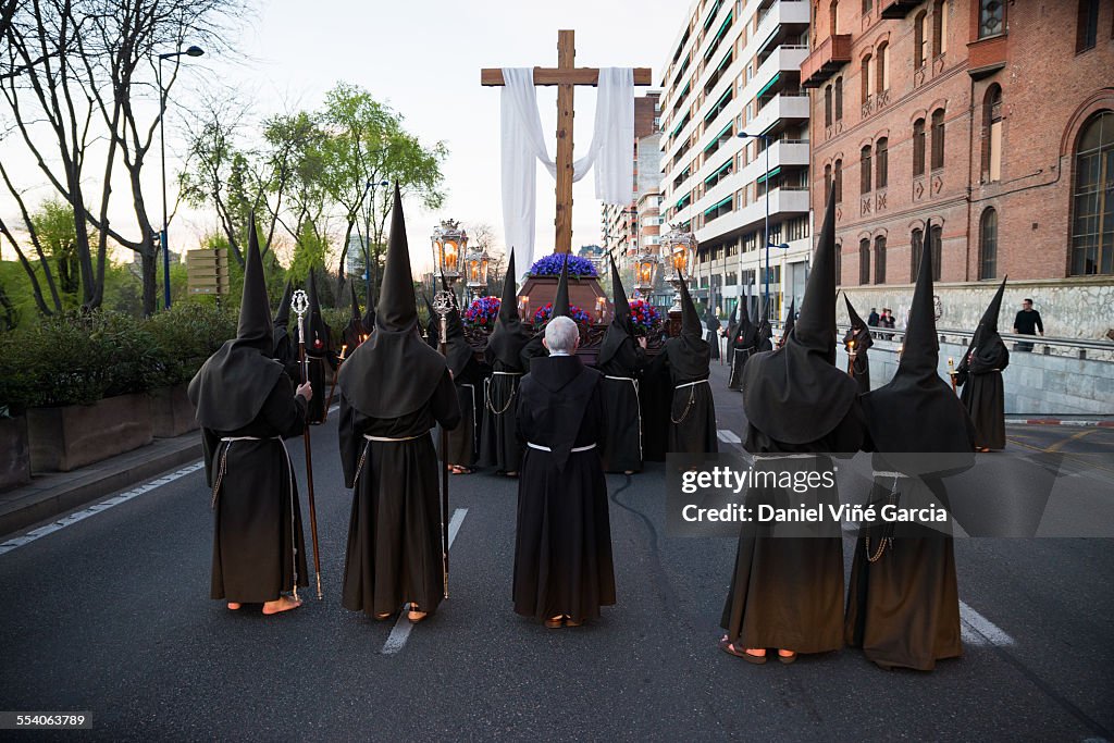 Holy Week, Valladolid, Spain.