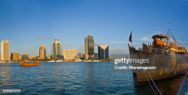 the dubai creek - dubai creek stock pictures, royalty-free photos & images