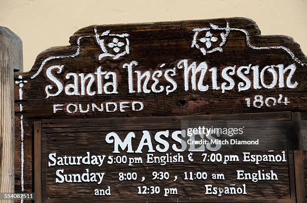 Santa Inis Mission Santa Ines Photos and Premium High Res Pictures - Getty Images
