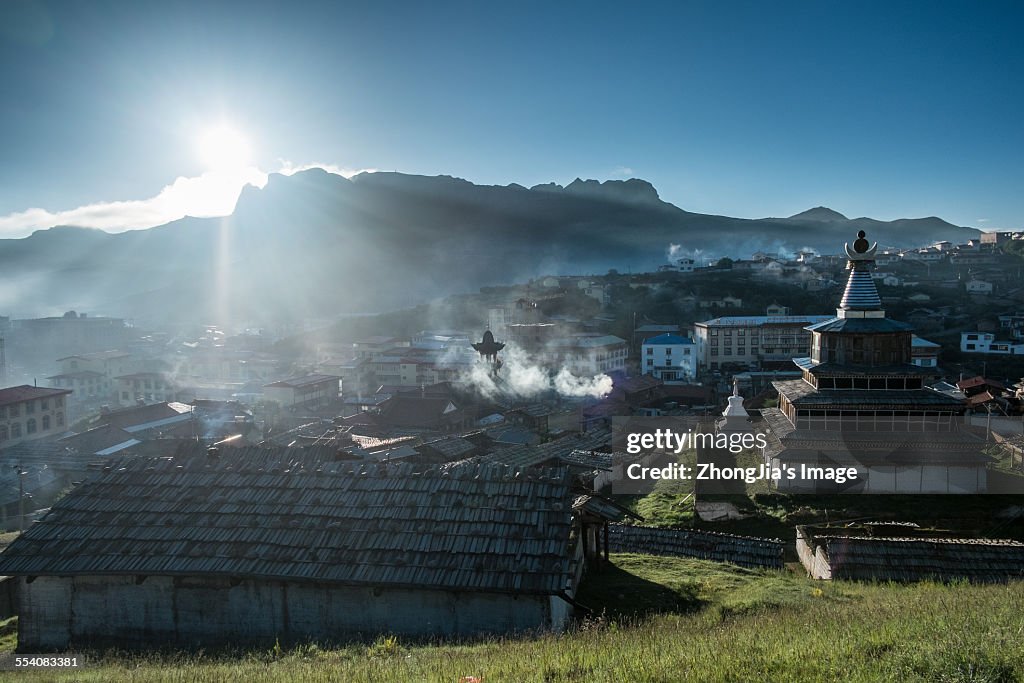 Langmusi Sunrise