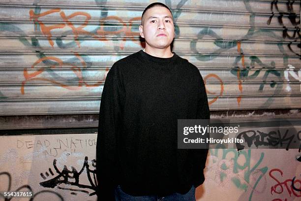 Workers at Committee Against Anti-Asian Violence in their East Village office on Wednesday night, November 17, 1999.This image:Eric Tang, the...