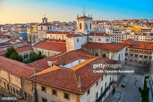cathedral of santander - santander-spain stock pictures, royalty-free photos & images
