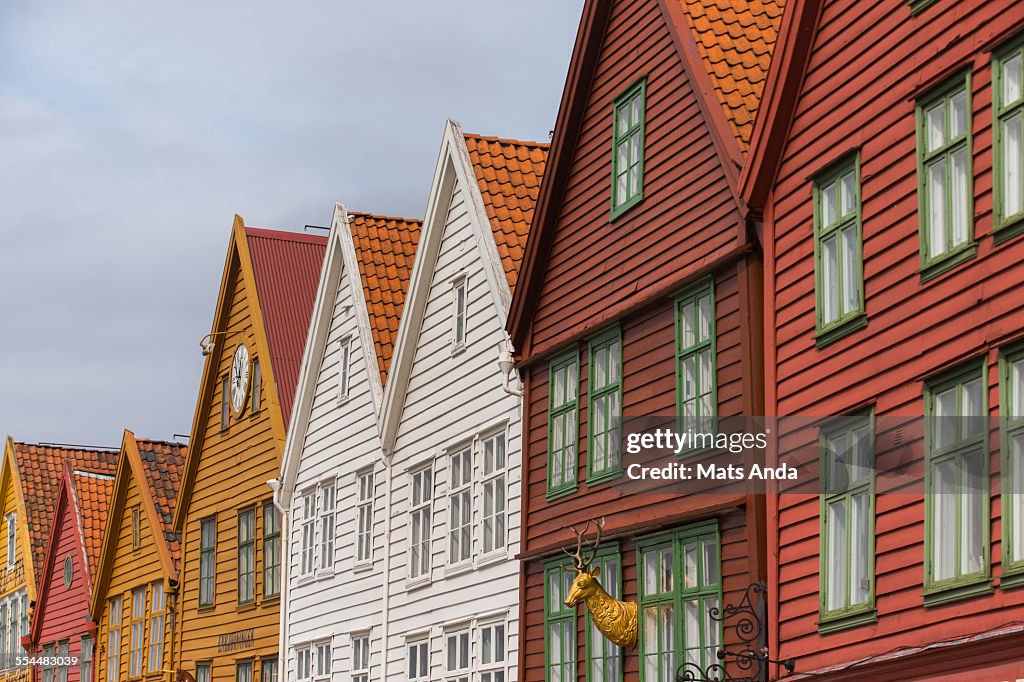 Bryggen in Bergen, Norway