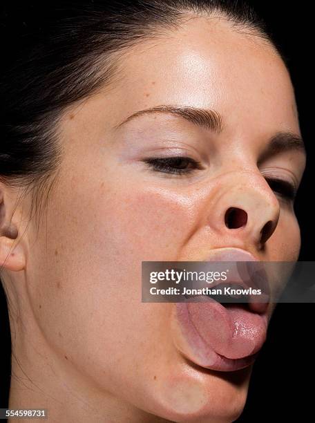 Smashed Against Womens Faces Pressed Against Glass Photos and Premium High Res Pictures ...