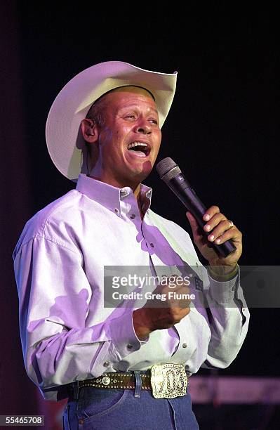 Neal McCoy performs at the USO Gala on September 14, 2005 at the Hilton Washington in Washington, DC. NOTE TO USER: User expressly acknowledges and...