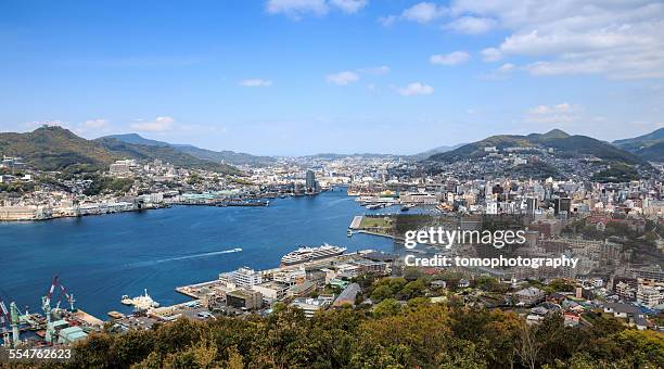 nagasaki city - nagasaki prefecture stockfoto's en -beelden