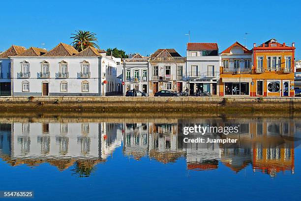 houses in tavira - tavira fotografías e imágenes de stock