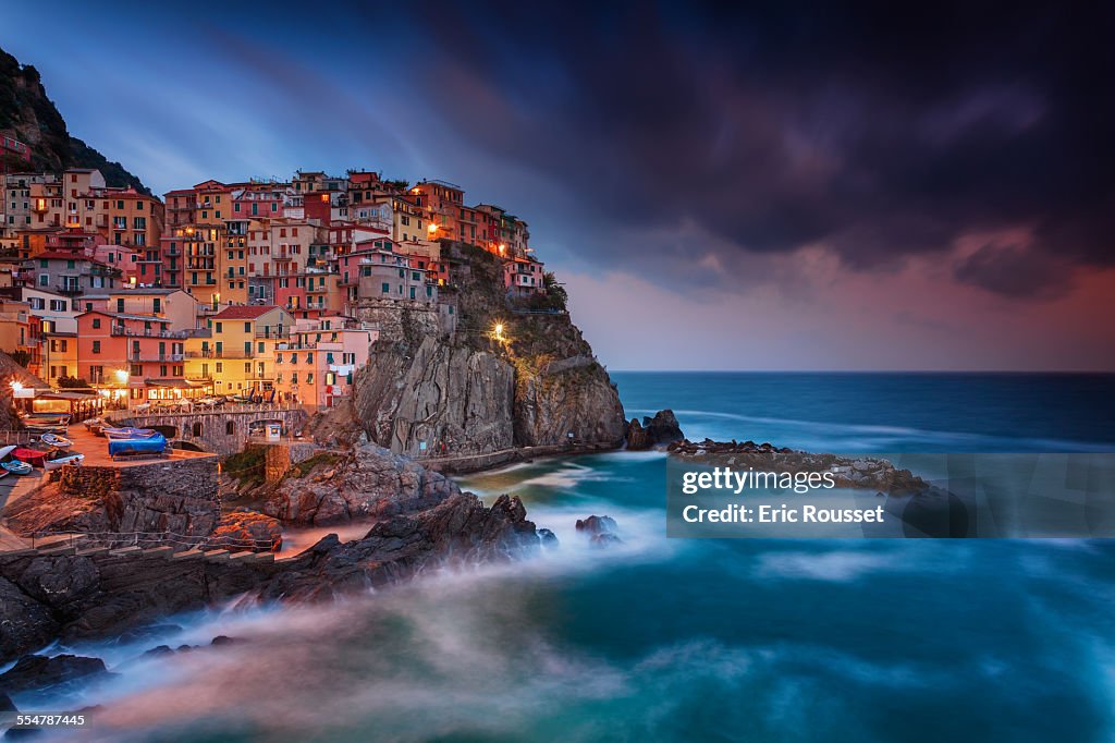 Manarola Sunset, Cinque Terre (Italy)