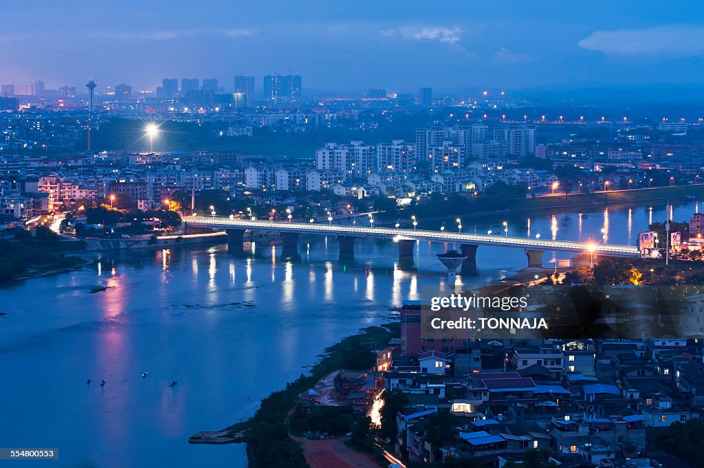 Guilin city, China