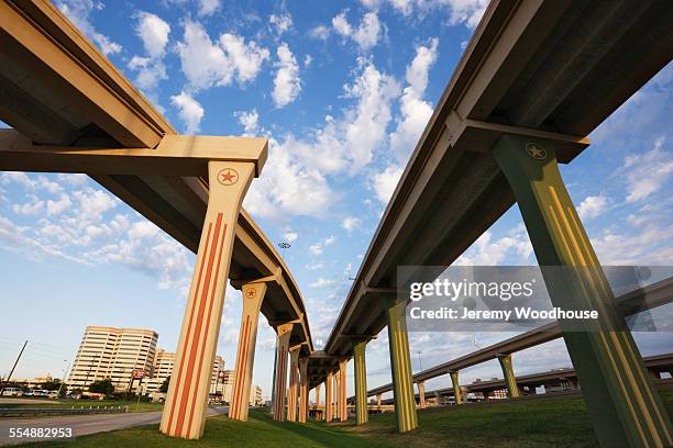 high five interchange - high five interchange stock pictures, royalty-free photos & images