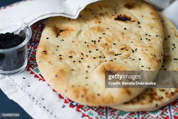 naan bread - hungarian embroidery stock pictures, royalty-free photos & images