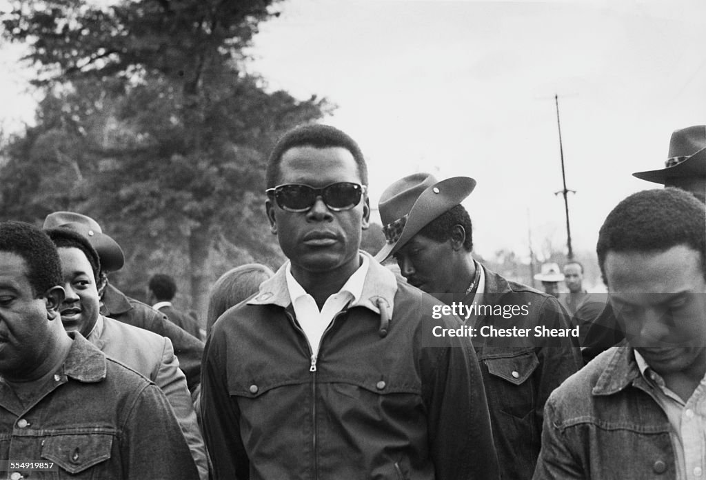 Poitier At Resurrection City