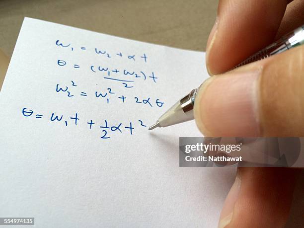 Math Photo Equations Math Equations High-Res Stock Photo - Getty Images