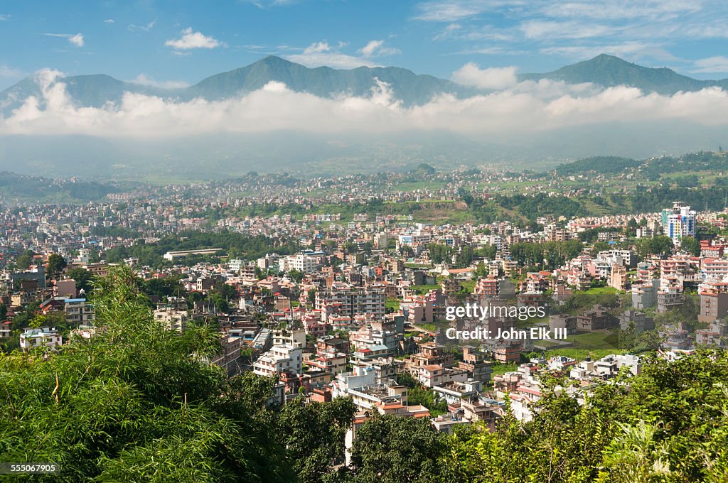 Kathmandu, city view