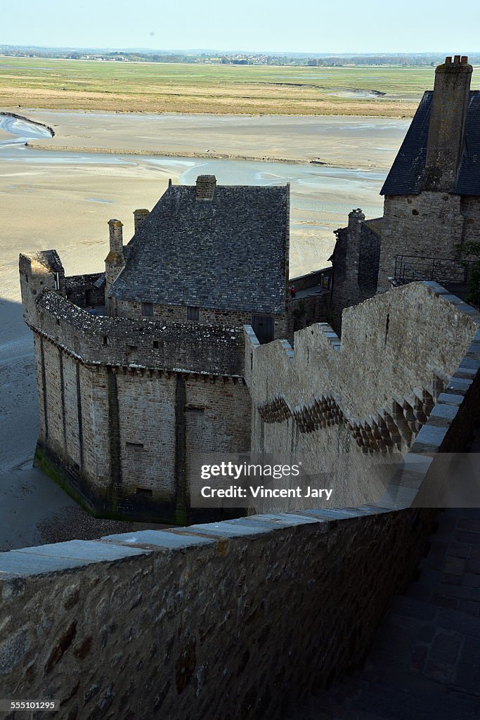 Mont saint michel wall