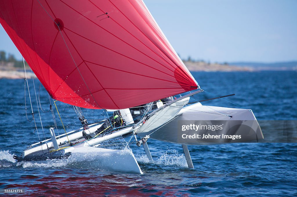 Sailing in the archipelago
