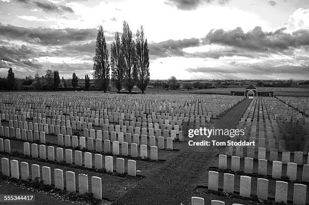 Tyne Cot Cemetery is the largest Commonwealth cemetery in the world with 11,956 Commonwealth servicemen of the First World War buried or commemorated...