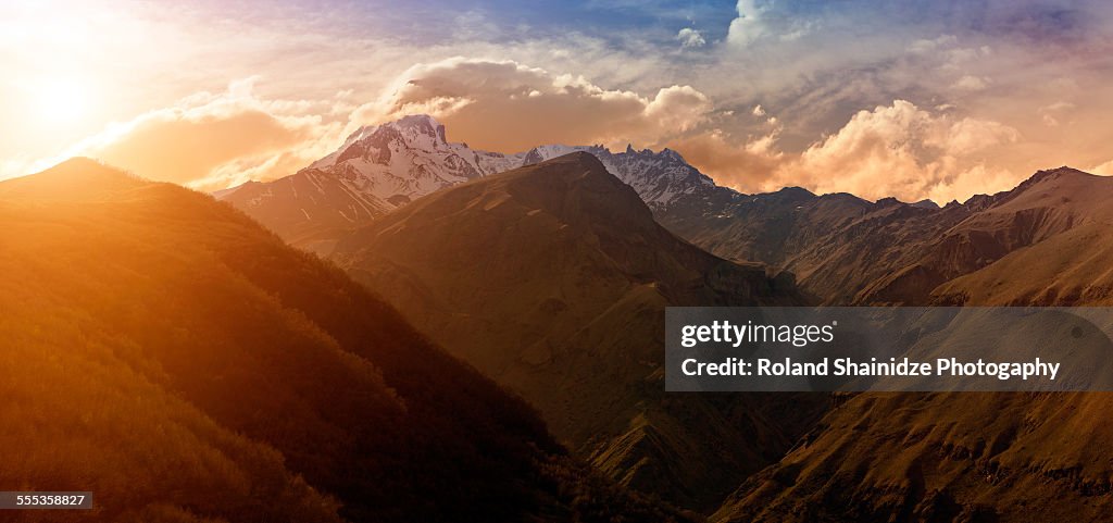 Mountains of Kazbegi