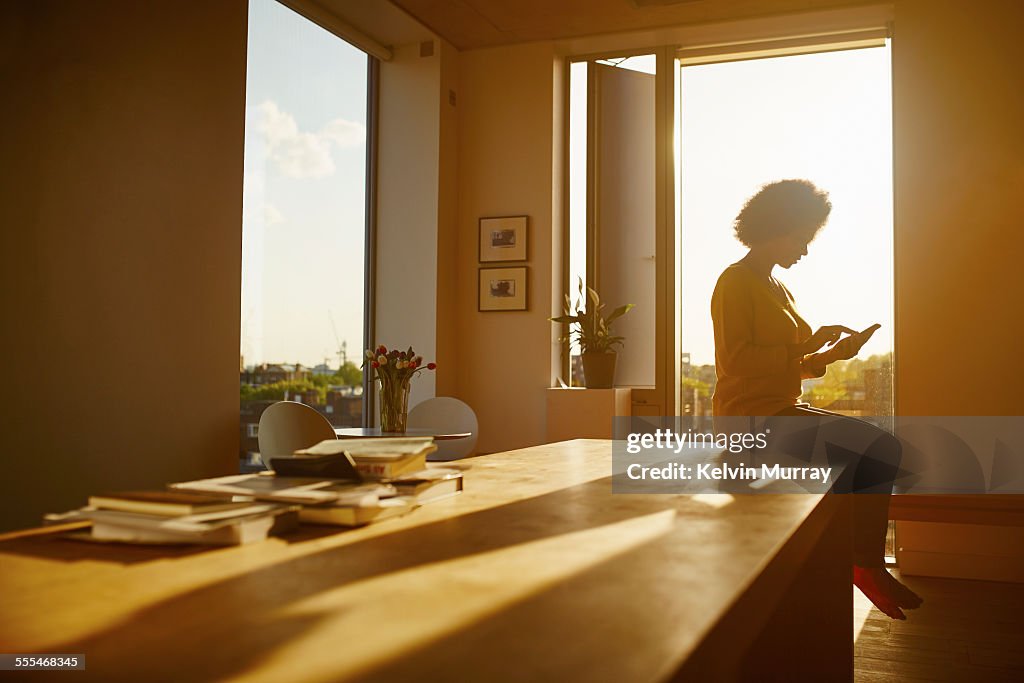 40's Couple In Apartment