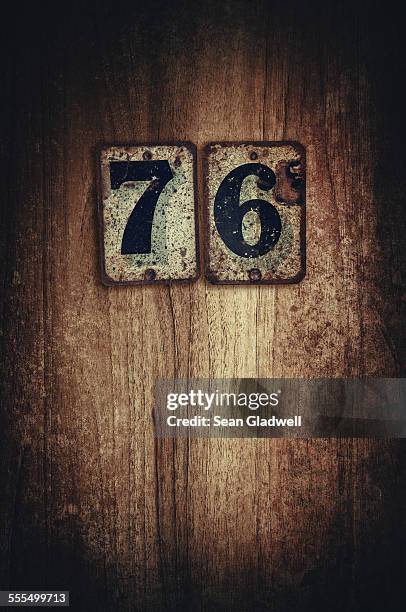 room number 76 - door sign stock pictures, royalty-free photos & images