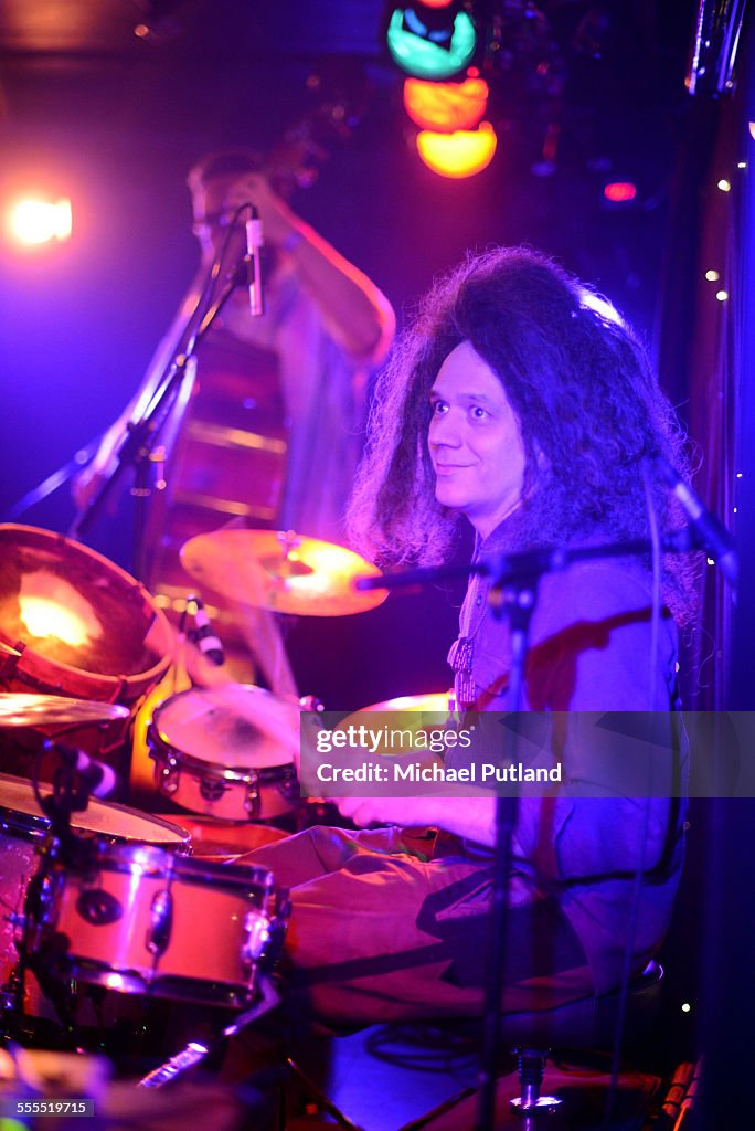 Seb Rochford Drummer Seb Rochford, of British experimental jazz band, Polar Bear ...