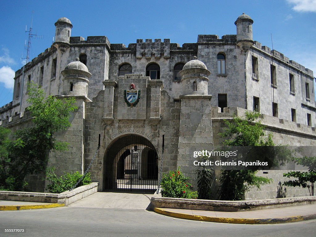 Headquarters of police in Havana