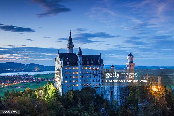 germany, bavaria, exterior - neuschwanstein stock pictures, royalty-free photos & images