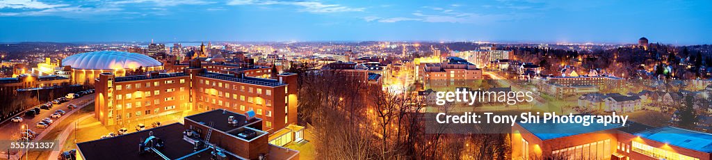 City of Syracuse from Mount Olympus