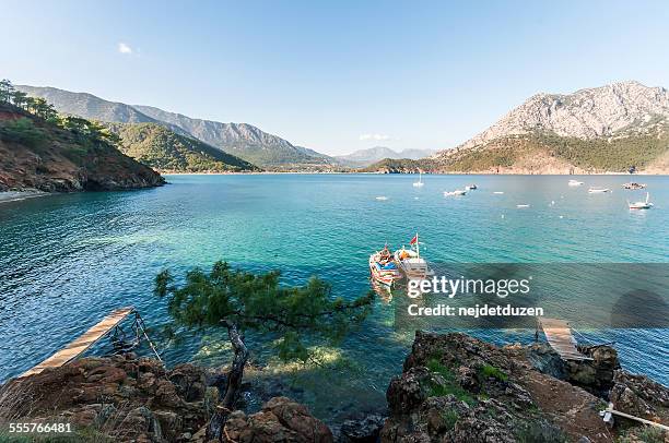 adrasan, antalya - tourism in antalya stock-fotos und bilder