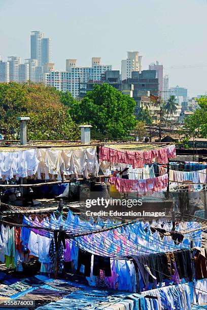 Mahalaxmi Dhobi Ghat, Mumbai, India.