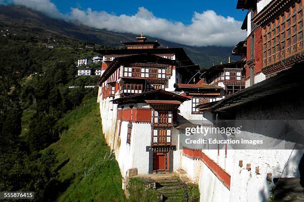 Trongsa Dzong Monastery, Bhutan.