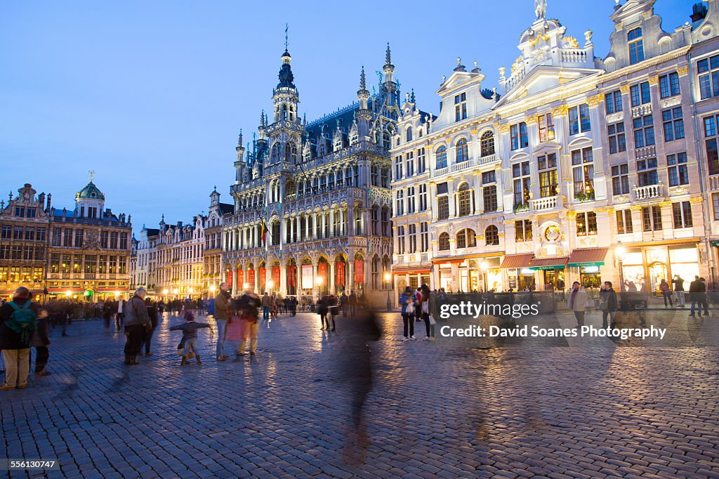 The Grand Place in Brussels, Belgium