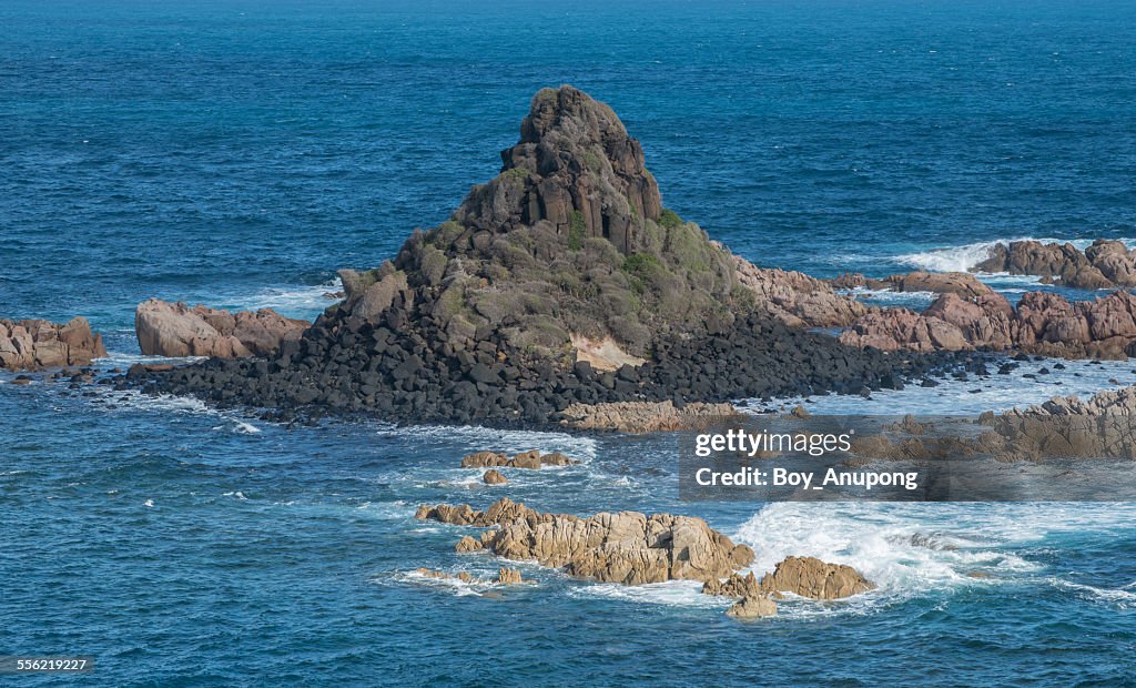 The Pyramid rock, Phillip island, Australia.