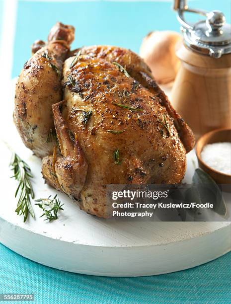 roasted cornish game hen - rotisserie stock pictures, royalty-free photos & images