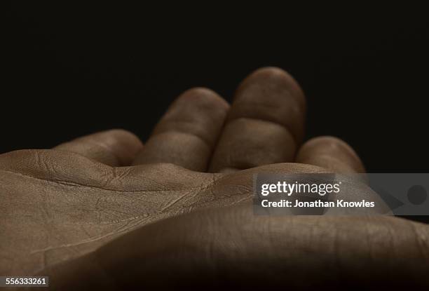 close up of an open male hands, dark skin - hand stock pictures, royalty-free photos & images