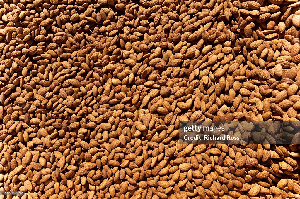 Bulk almonds