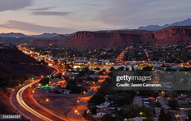 bluff street - st george utah 個照片及圖片檔