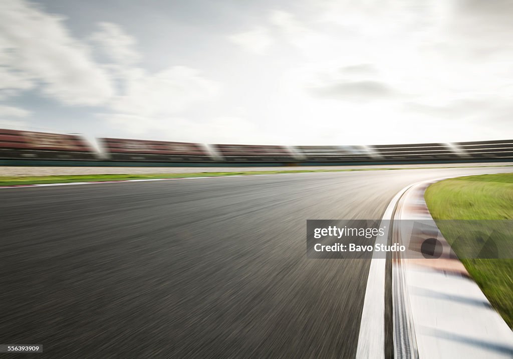 Motor racing track