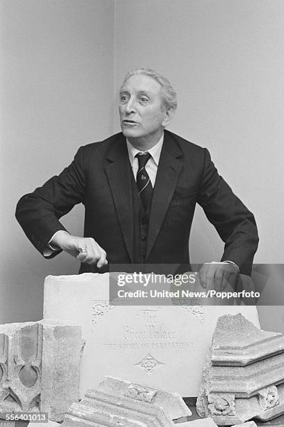 British Labour Party politician and former Speaker of the House of Commons, George Thomas 1st Viscount Tonypandy, pictured in London on 25th October...