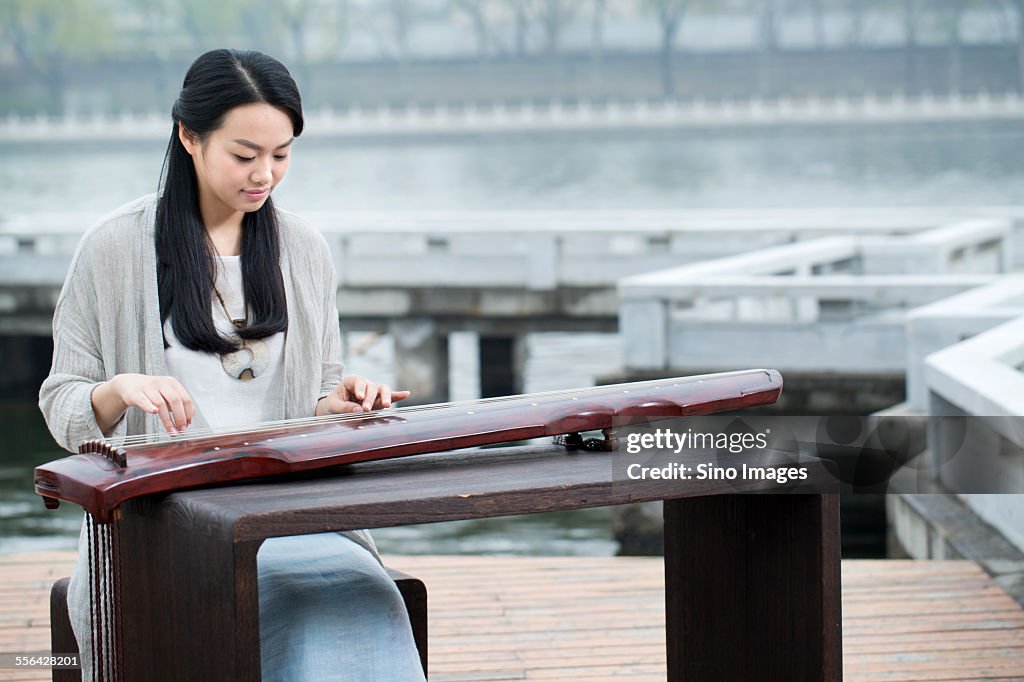 Young Guqin Player