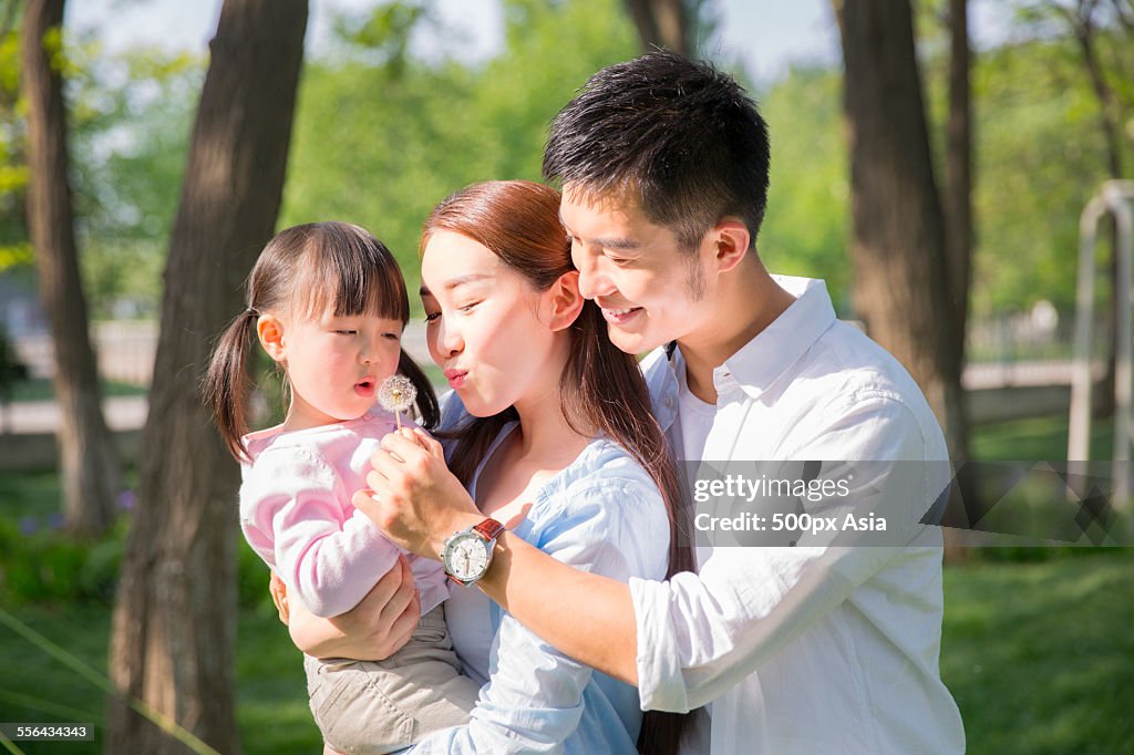 Family Going for an Outing