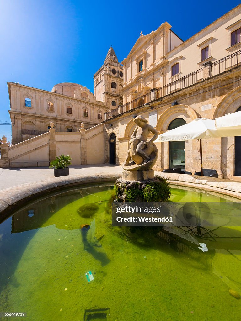 Italy, Sicily, Noto, church of San Francesco