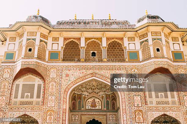 amber fort - amer fort stock pictures, royalty-free photos & images