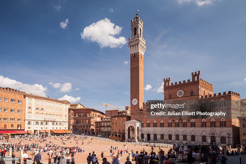 Torre del Mangia and Piazza del Campo, Siena